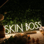 Skin Boss Yellow Neon Sign