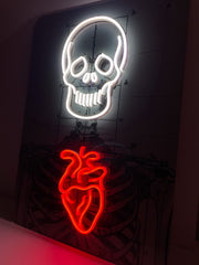 Skull Head Neon Sign