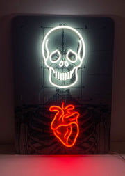 Skull Head Neon Sign