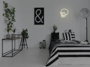 Skull Wall Mounted Neon Sign