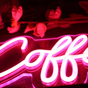 Sky Coffee Red Neon Sign