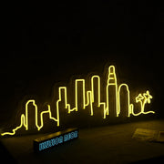 Sky Line Los Angeles Neon Sign