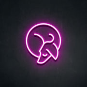 Sleepy Dog Neon Sign