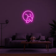 Sleepy Dog Neon Sign