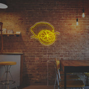 Sliced Lemon LED Neon Sign