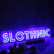 Slothnic Blue Neon Sign