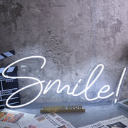 Smile Neon Sign