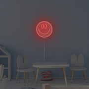 Smile Neon Sign