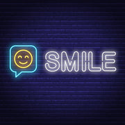 Smile Neon Sign