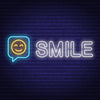 Smile Neon Sign