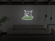 Smudge Lord With Salad Neon Sign