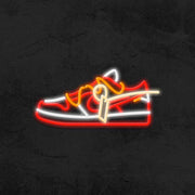 Sneaker Low The Ten Neon Sign