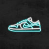 Sneaker Low Unc Neon Sign