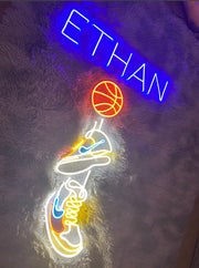 Sneakerhead Basketball Neon Sign