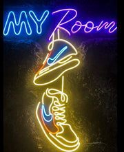 Sneakerhead Hypebeast Room Shoes Neon Sign