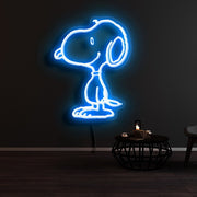 Snoopy Standing Neon Sign