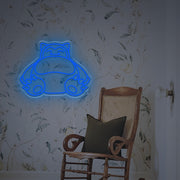 Snorlax Pokemon LED Neon Sign