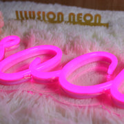 Social Neon Sign