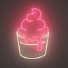 Soft Serve Ice Cream Neon Sign