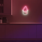 Soft Serve Ice Cream Neon Sign