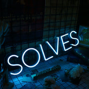 SOLVES Neon Sign