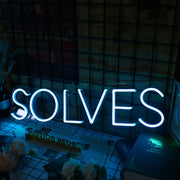 SOLVES Neon Sign