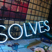 SOLVES Neon Sign