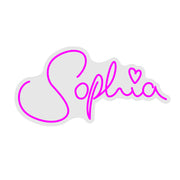 Sophia Name Neon Sign