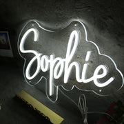 Sophie White Neon Sign