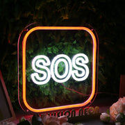 SOS Custom Neon Sign