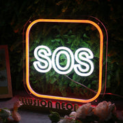 SOS Custom Neon Sign