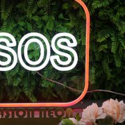 SOS Custom Neon Sign