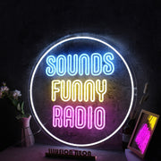 Sounds Funny Radio Custom Neon Sign