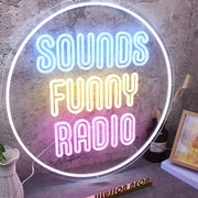 Sounds Funny Radio Custom Neon Sign