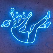 Space Head Neon Sign