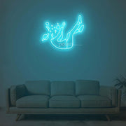 Space Head Neon Sign