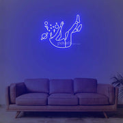 Space Head Neon Sign