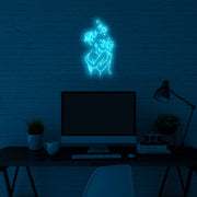 Space Hug Neon Sign