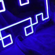 Space Invaders Retro Arcade Game Neon Sign