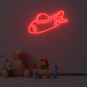 Space Jet Neon Sign Fashion Custom Neon Sign Lights Night Lamp Led Neon Sign Light For Home Party