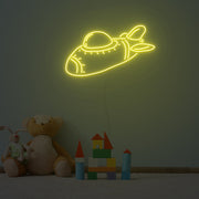 Space Jet Neon Sign Fashion Custom Neon Sign Lights Night Lamp Led Neon Sign Light For Home Party