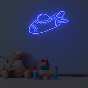 Space Jet Neon Sign Fashion Custom Neon Sign Lights Night Lamp Led Neon Sign Light For Home Party