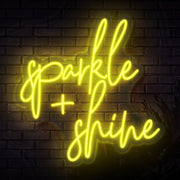 Sparkle And Shine Neon Sign