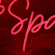 Spaw Day Red Neon Sign