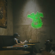 Spilled Coconut Water LED Neon Sign