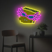 Spongebob With Cool Sunglasses LED Neon Acrylic Artwork