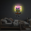 Spongebob With Exposed Brain LED Neon Acrylic Artwork