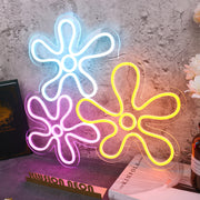 Spongebob Flower Custom Neon Sign