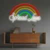 Spread Love Lgbt Pride LED Neon Sign