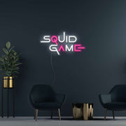 Squid Game Neon Sign